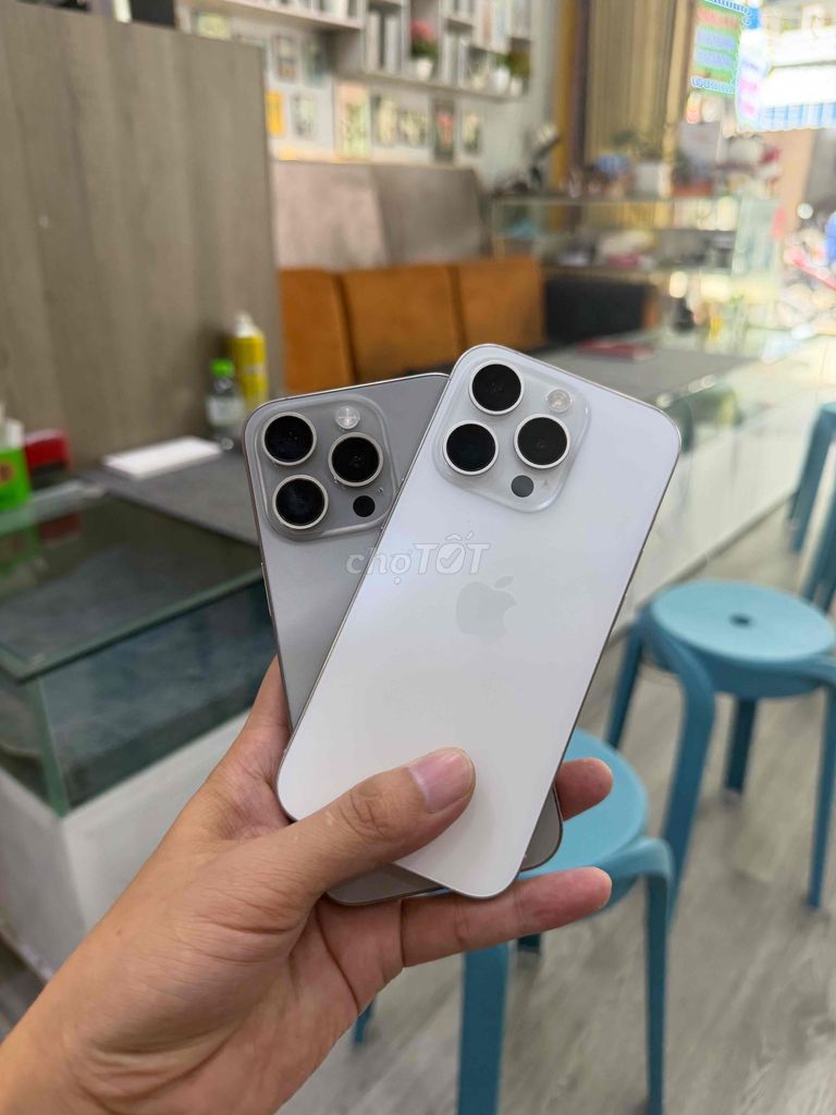 Apple iPhone 15 Pro 128GB Mỹ Nhiều màu 99,99%. Mua bán Điện thoại tại Quận Hải Châu Đà Nẵng được đăng bởi Hoàng Táo 273 Nguyễn Hoàng hình 1