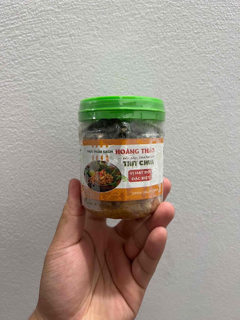 Thịt chua Hoàng Thảo 250g. Mua bán Đồ ăn, thực phẩm và các loại khác tại Huyện Thanh Sơn Phú Thọ được đăng bởi Nguyễn Mạnh Đức hình 1