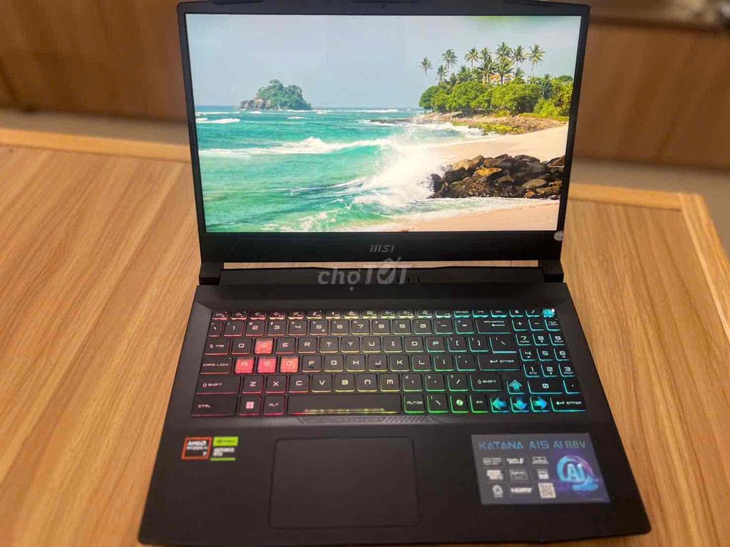 MSI Katana A15 AI,R7-8845HS,Ram 16GB/512GB,RTX4050. Mua bán Laptop tại Thành phố Long Xuyên An Giang được đăng bởi Laptop Mai Lý Nghĩa hình 1