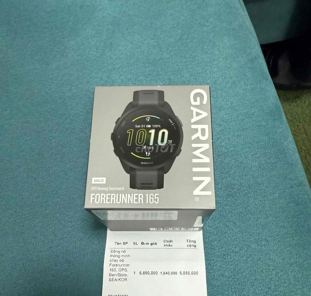 Garmin Forerunner 165 newsael tặng túi đeo chéo. Mua bán Thiết bị đeo thông minh tại Quận Đống Đa Hà Nội được đăng bởi Phạm Thịnh hình 1