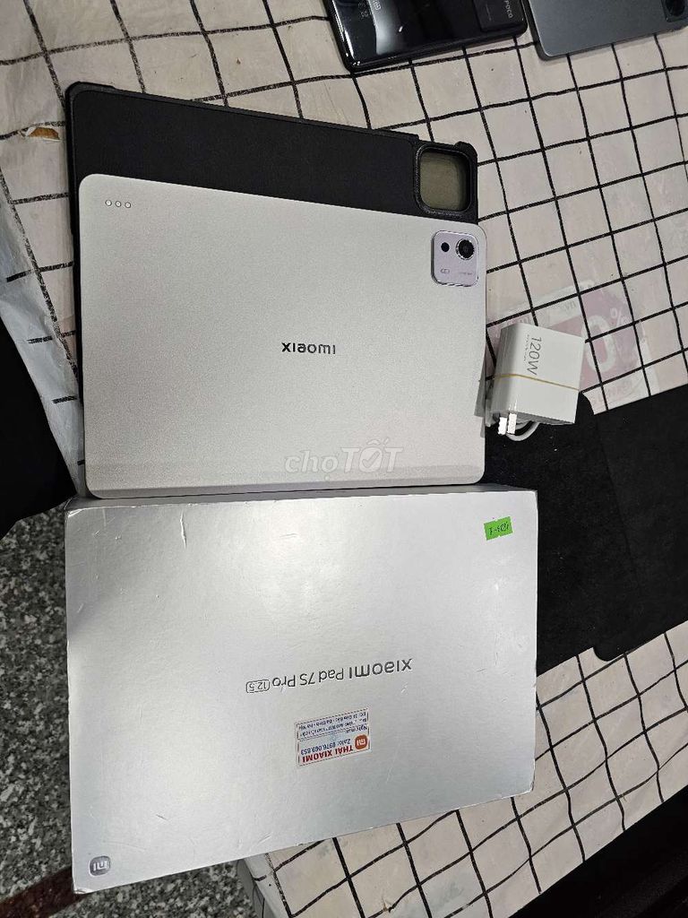 Xiaomi Pad 7s Pro 12.5" 256G PIN 10K6 120W FBOX. Mua bán Máy tính bảng tại Quận Tân Phú Tp Hồ Chí Minh được đăng bởi Ngô Minh Mobile  hình 1