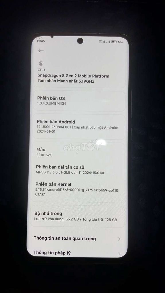 Mi 13 Pro GL. Mua bán Điện thoại tại Thành phố Thuận An Bình Dương được đăng bởi Trải Nghiệm hình 1