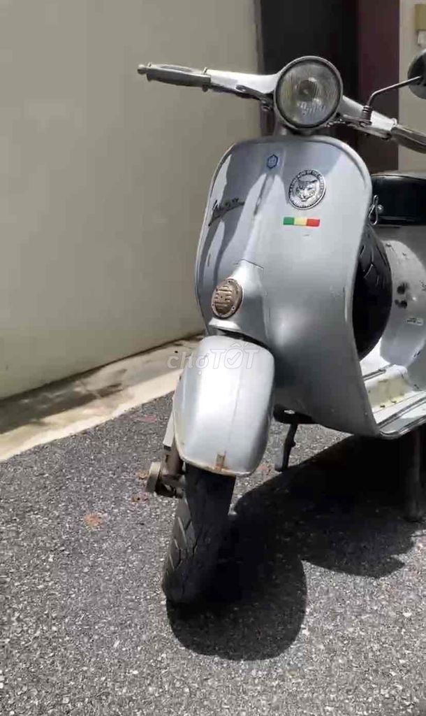 Piaggio Vespa Smallframe 100, серебристый
