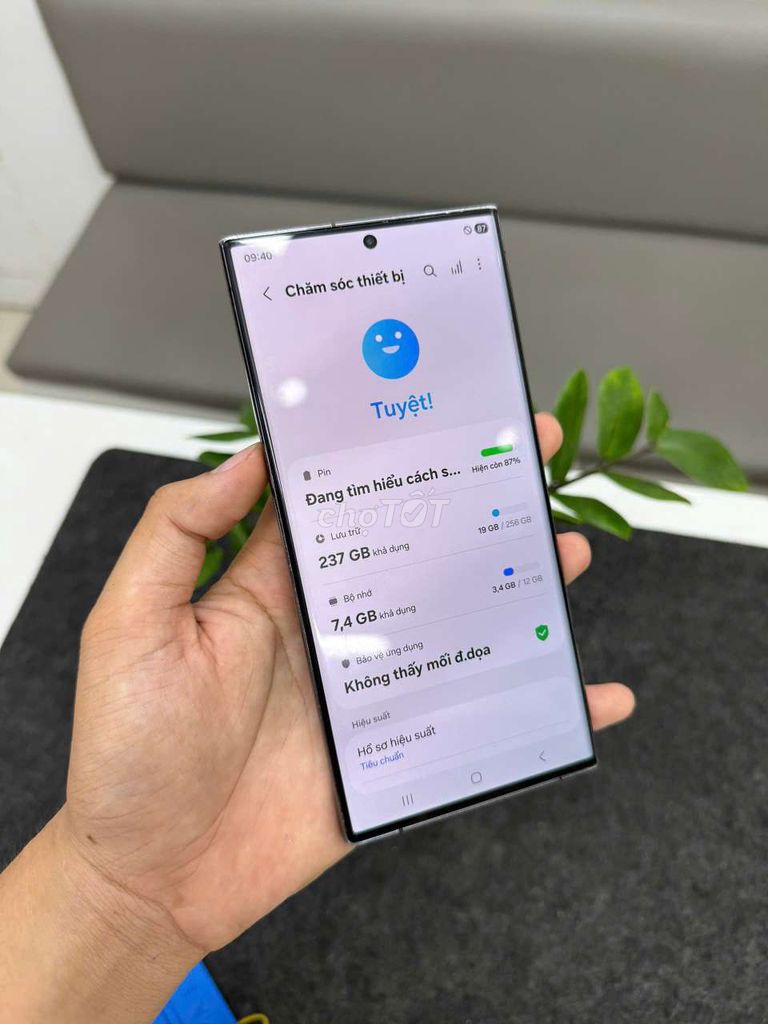 Samsung S23 Ultra Ram12/256GB Đen Hàn Quốc . Mua bán Điện thoại tại Thành phố Hà Giang Hà Giang được đăng bởi Mr Vinh hình 1