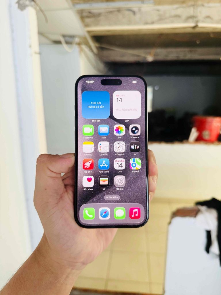 iPhone 15 Pro 128GB Quốc Tế Full Zin Icloud Sạch. Mua bán Điện thoại tại Quận Gò Vấp Tp Hồ Chí Minh được đăng bởi Miễn Tiếp Cò Lái hình 1