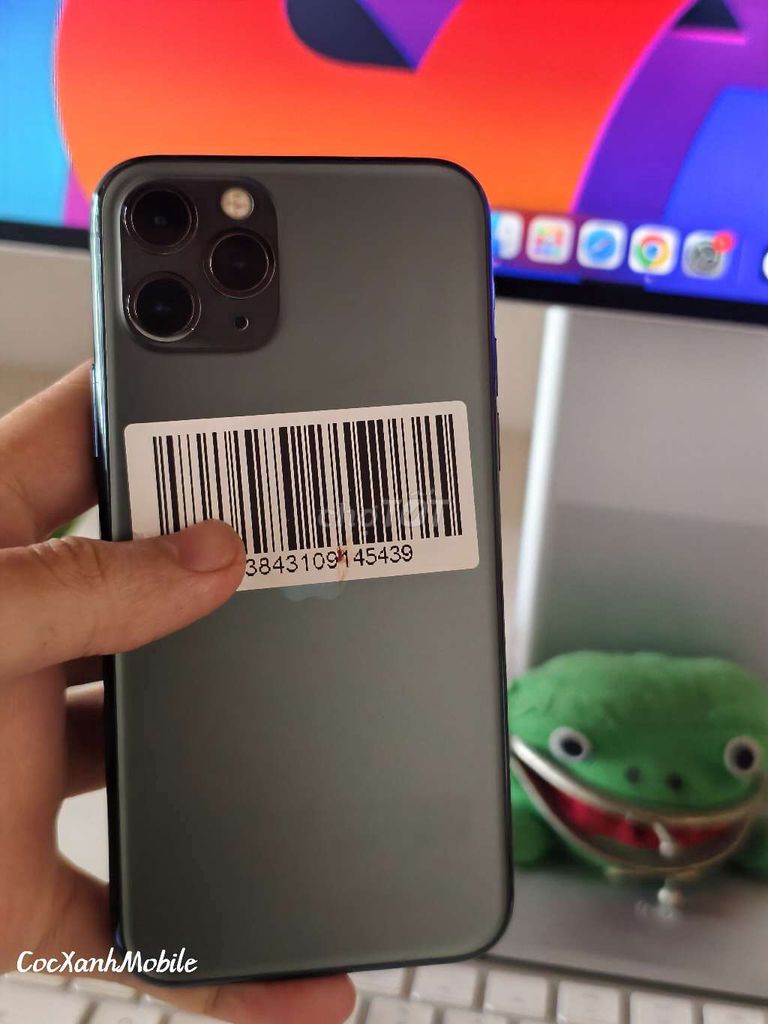 iPhone 11 Pro 256GB Quốc Tế pin new 100% , zin all. Mua bán Điện thoại tại Quận Liên Chiểu Đà Nẵng được đăng bởi Minh Hiệp CócXanhMobile hình 1