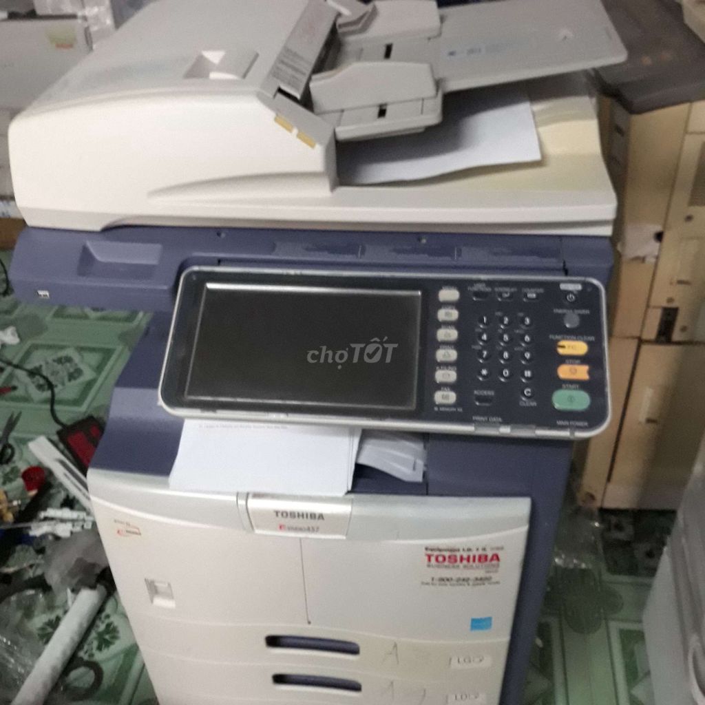 Máy photocopy Toshiba e457 Đã sử dụng. Mua bán Đồ dùng văn phòng tại Thành phố Trà Vinh Trà Vinh được đăng bởi Vinh Tra Vinh hình 1