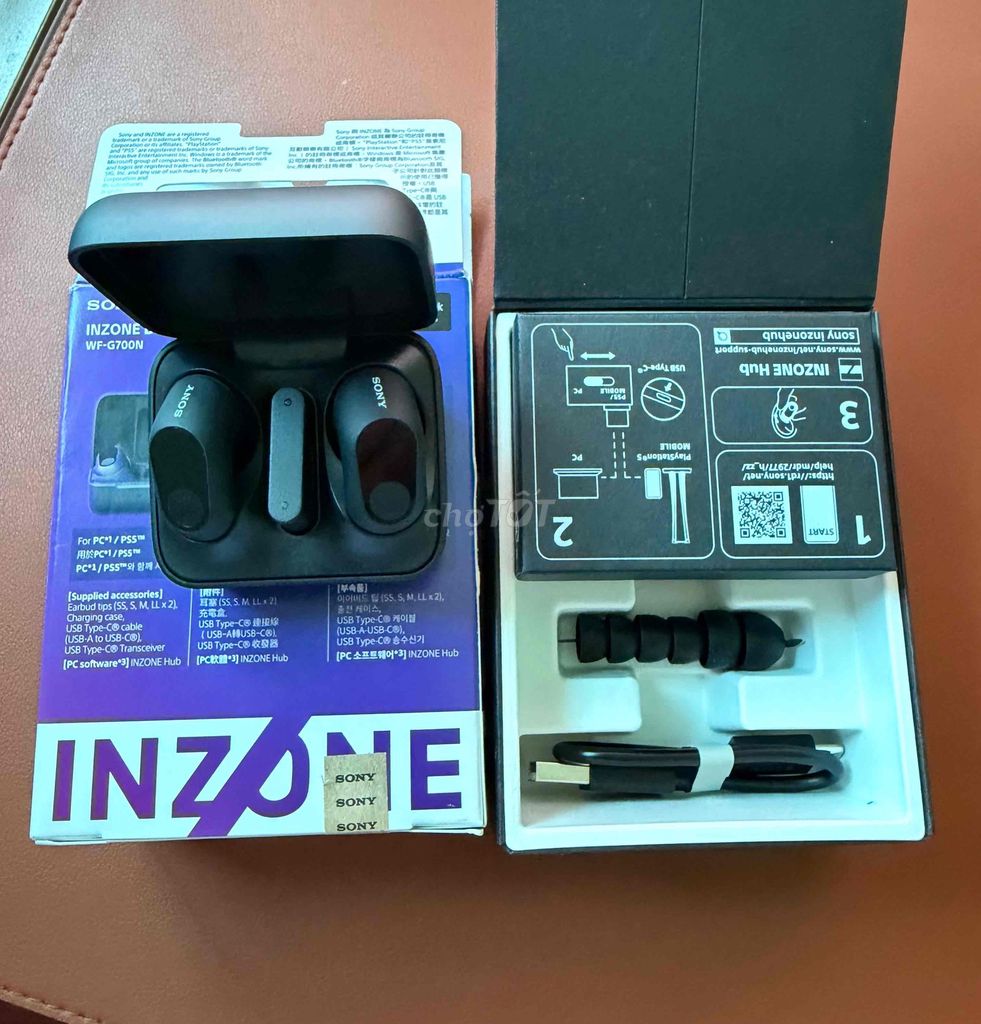 Tai nghe Sony INZONE WF-G700N Đen Gaming. Mua bán Tivi, Âm thanh tại Quận Long Biên Hà Nội được đăng bởi Gia Hưng hình 1