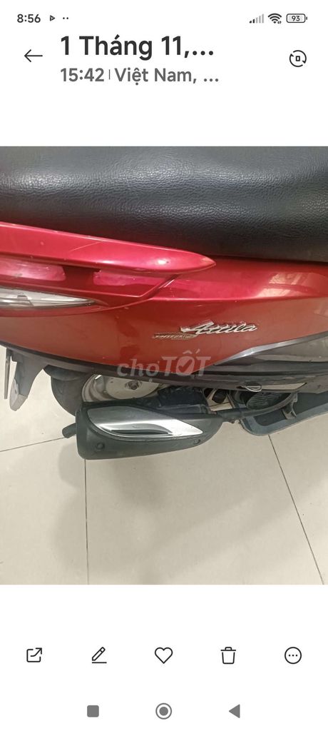 Xe máy SYM Attila màu đỏ, 10000km. Mua bán Xe máy tại Quận Tân Phú Tp Hồ Chí Minh được đăng bởi Nguyên quynh hình 2