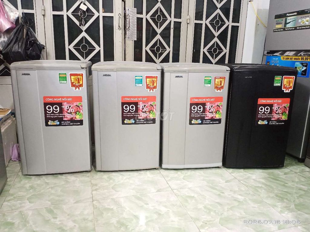 Tủ lạnh Aqua 90 lít bao sài tốt có bảo hành . Mua bán Tủ lạnh tại Quận 4 Tp Hồ Chí Minh được đăng bởi LÊ DƯƠNG 87 hình 1