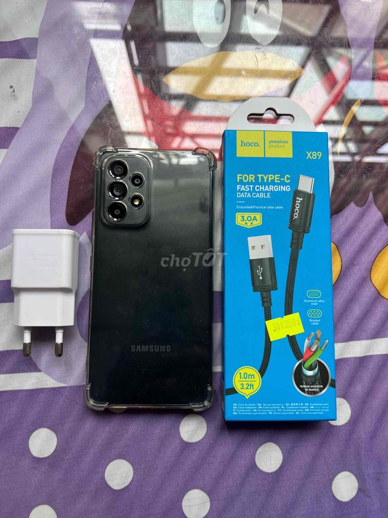 Samsung Galaxy A53 5G 128GB Đen. Mua bán Điện thoại tại Huyện Chợ Mới An Giang được đăng bởi Bán Cho Vui hình 1