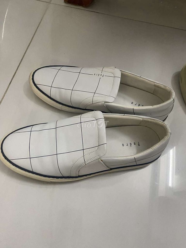 Giày da trắng Pedro