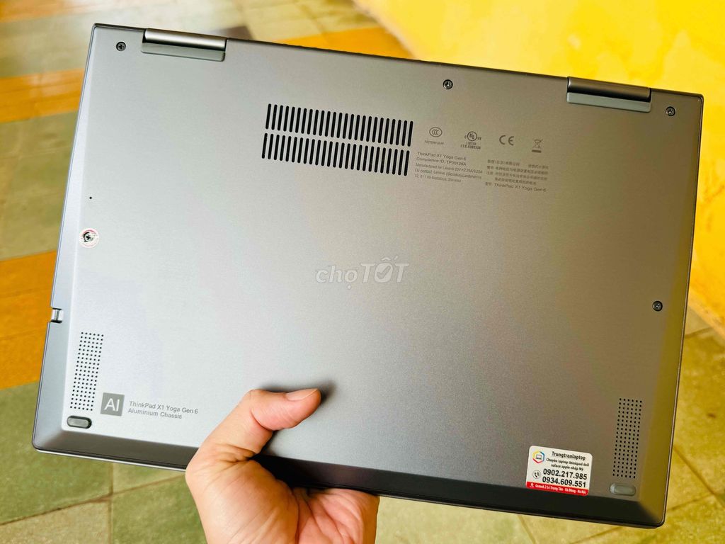 Laptop Lenovo Yoga i7, 16g, ssd 512,13.3" 4K Touch