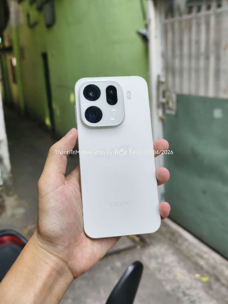 Oppo Find X9 Pro Trắng 16/512 Quốc Tế kèm sạc zin. Mua bán Điện thoại tại Quận Gò Vấp Tp Hồ Chí Minh được đăng bởi Thanh Tri hình 1