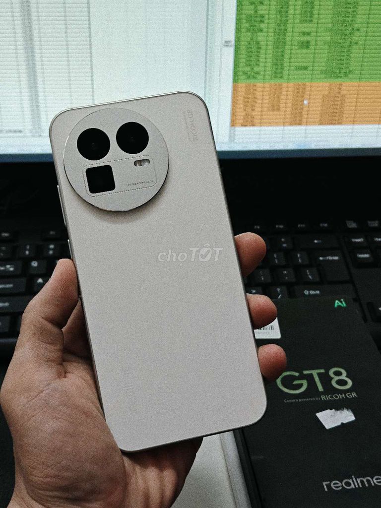 Realme GT 8 12GB/256GB Bạc. Mua bán Điện thoại tại Quận Hà Đông Hà Nội được đăng bởi Tài hình 1