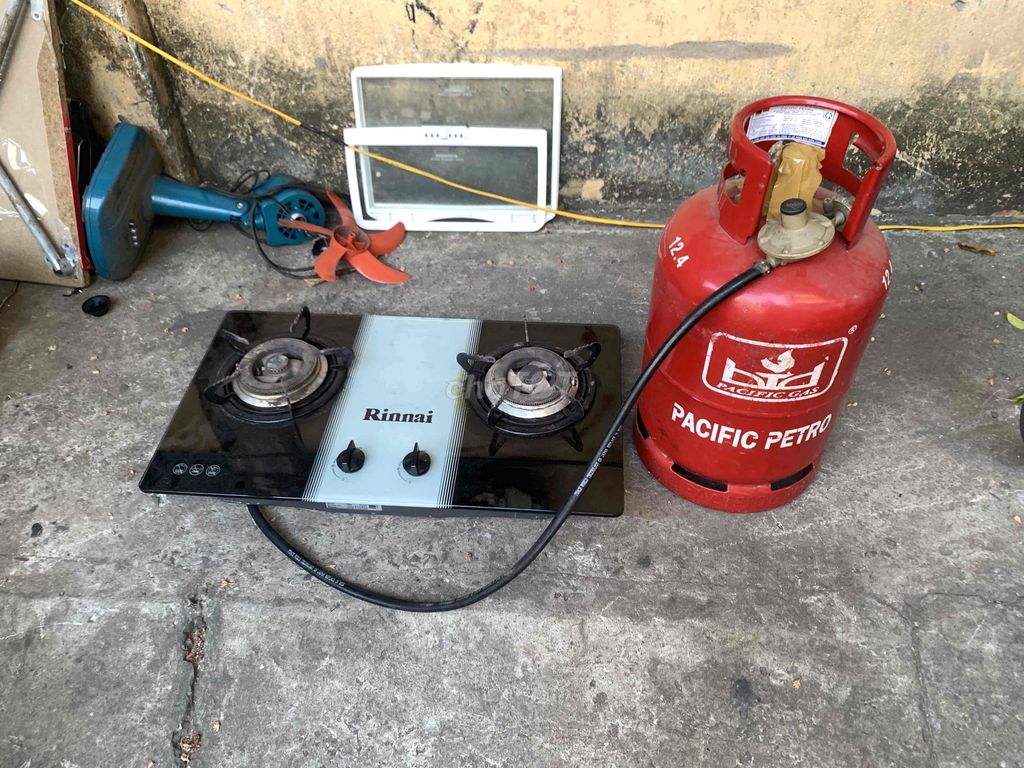 Bếp gas âm Rinnai RVB-2BG(W)N 90%. Mua bán Bếp, lò, đồ điện nhà bếp tại Quận 6 Tp Hồ Chí Minh được đăng bởi HỒNG SANG hình 2