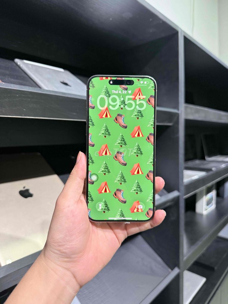 iPhone 15 Pro Max 256GB Bạc Zin Nguyên Bản. Mua bán Điện thoại tại Quận Đống Đa Hà Nội được đăng bởi Tùng Táo Hanoi Mobile hình 1