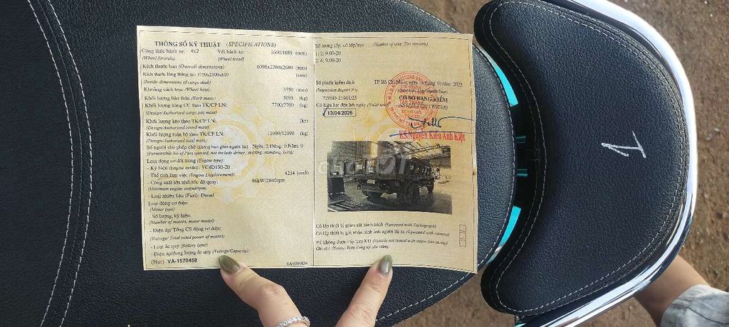 Ben 7t7. Mua bán Xe tải, xe ben tại Huyện Châu Đức Bà Rịa - Vũng Tàu được đăng bởi Quyen Nguyen hình 7