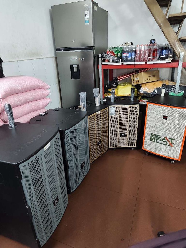 Loa kéo NANOMAX Đã sử dụng 90% kèm Bình, micro. Mua bán Tivi, Âm thanh tại Quận 6 Tp Hồ Chí Minh được đăng bởi ĐOÀN VĂN SƠN  hình 1