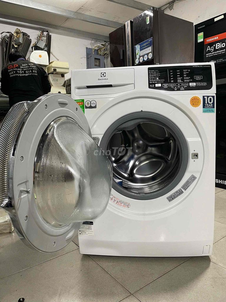 Máy giặt Elec 9 ký Inverter giặt hơi nước EWF9025. Mua bán Máy giặt tại Thành phố Thủ Đức Tp Hồ Chí Minh được đăng bởi QUANG PHÁT hình 4