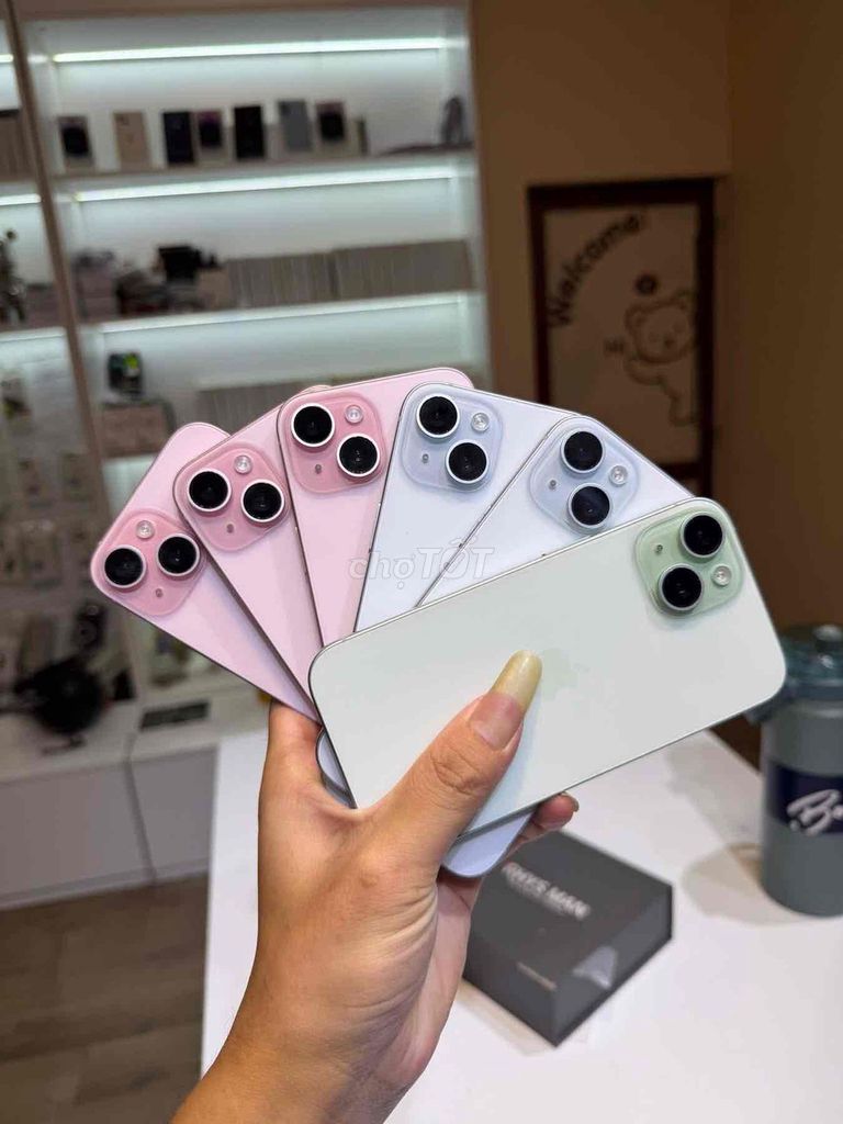 Apple iPhone 15 Hồng. Mua bán Điện thoại tại Thành phố Thái Nguyên Thái Nguyên được đăng bởi Trung Bùi hình 1