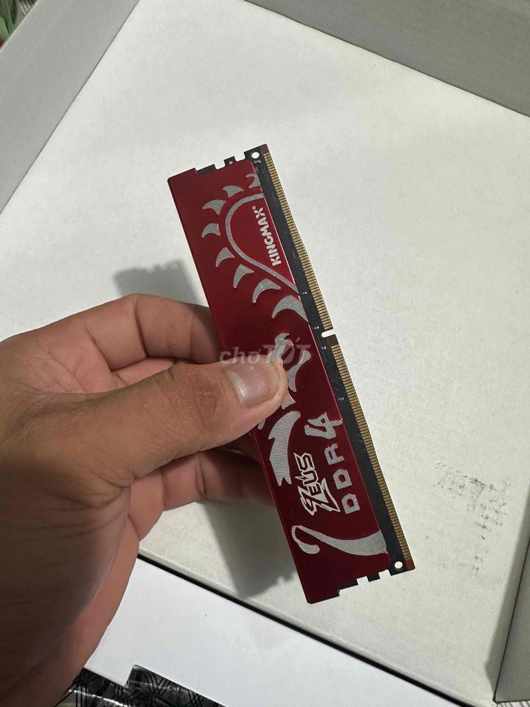 RAM Kingmax Zeus DDR4 16GB Đỏ. Mua bán Linh kiện (RAM, Card...) tại Thành phố Mỹ Tho Tiền Giang được đăng bởi Nguyên Văn long hình 1