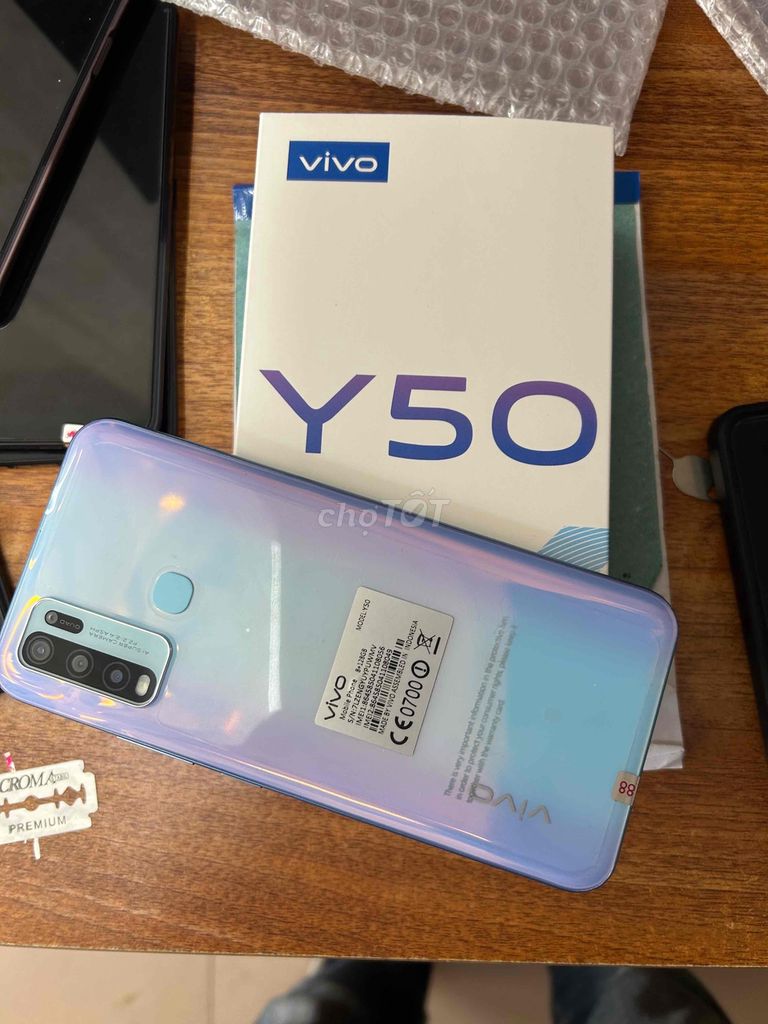 vivo y50 8/128G mới keng fullbox pin 5000