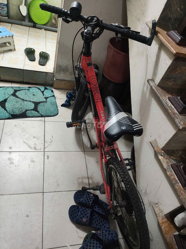 Xe đạp TOPMOST T-181 Đỏ. Mua bán Xe đạp tại Quận Bắc Từ Liêm Hà Nội được đăng bởi Mạc Sơn Trường hình 3