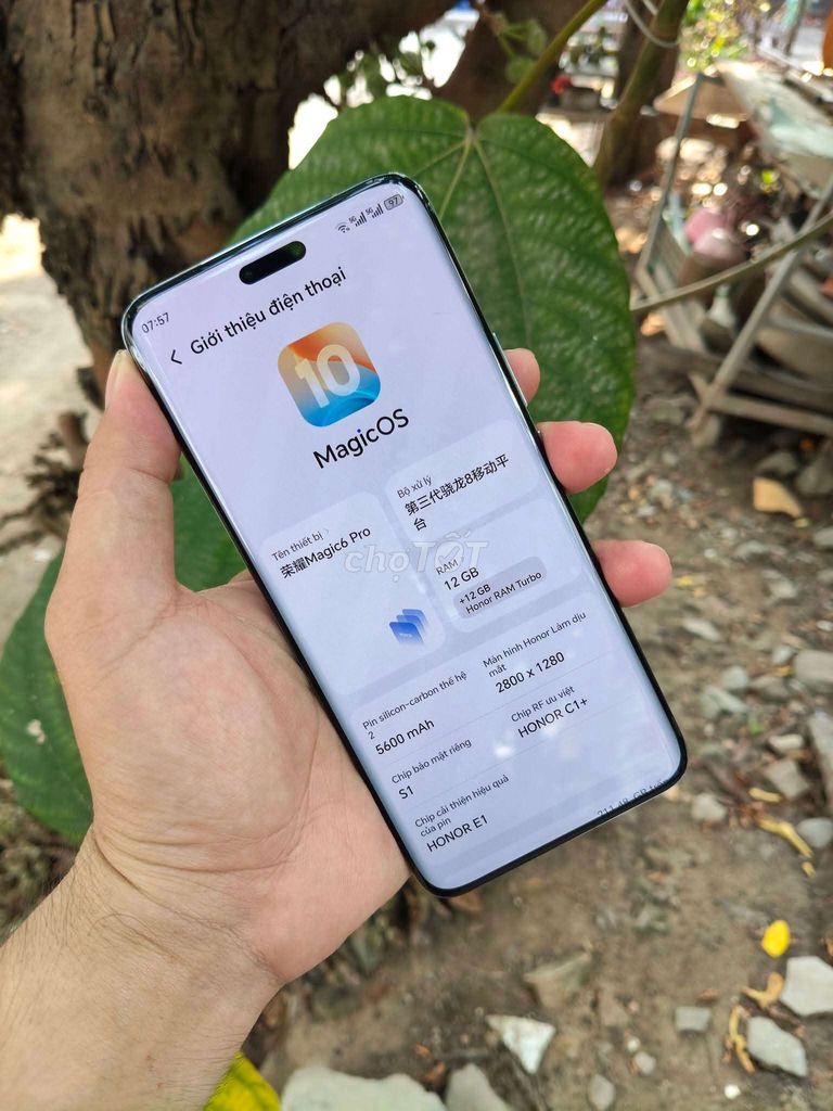 Honor Magic 6 Pro 256GB Xám. Mua bán Điện thoại tại Thành phố Long Xuyên An Giang được đăng bởi long hình 1