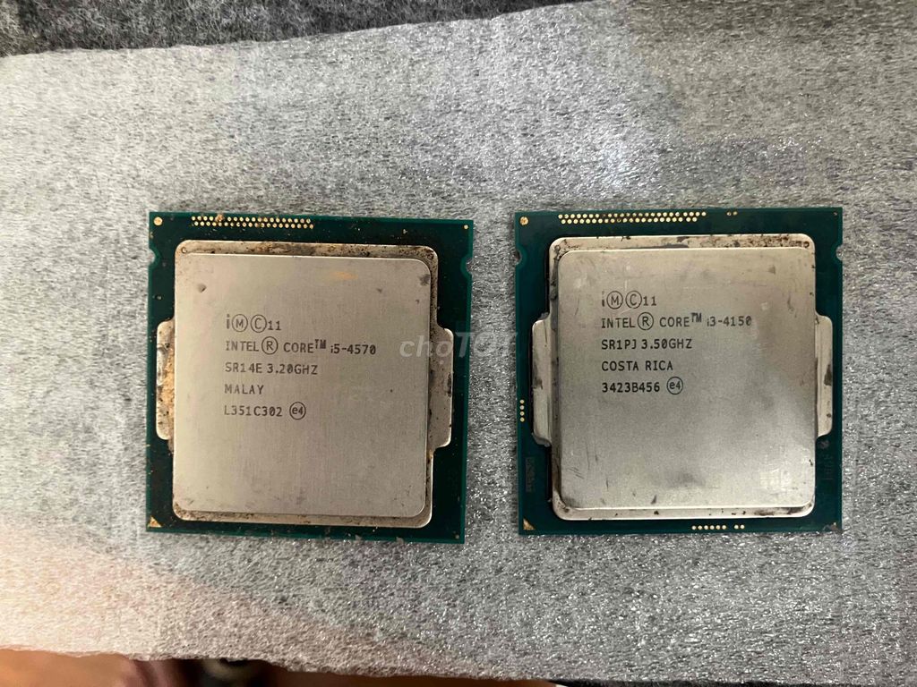 Chip i3-4150 và i5-4570. Mua bán Linh kiện (RAM, Card...) tại Thành phố Huế Thừa Thiên Huế được đăng bởi Huỳnh Gia Vũ hình 1
