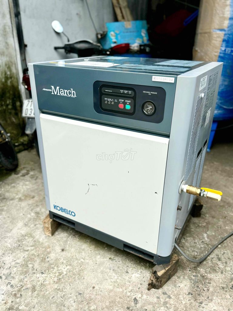 MÁY NÉN KHÍ TRỤC VÍT NHẬT AIRMAN 7.5HP CÓ SẤY KHÍ. Mua bán Đồ chuyên dụng, Giống nuôi trồng tại Quận 12 Tp Hồ Chí Minh được đăng bởi Phạm Lâm hình 1