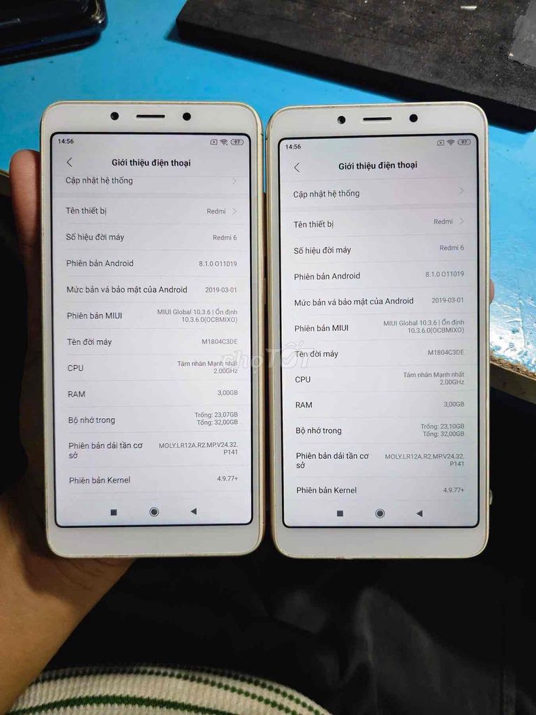 Xiaomi Redmi 6 3GB/32GB Vàng. Mua bán Điện thoại tại Thành phố Sóc Trăng Sóc Trăng được đăng bởi Thanh hình 1