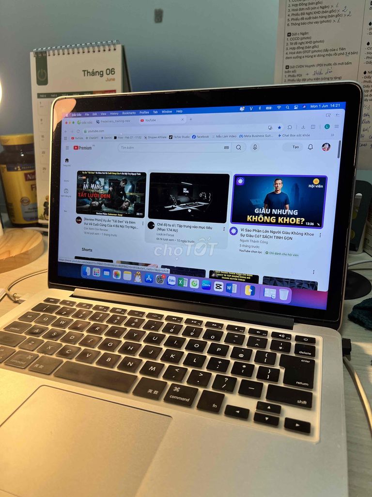 Apple Macbook Pro Retina Core i5 8GB/256GB. Mua bán Laptop tại Thành phố Long Khánh Đồng Nai được đăng bởi Ford Long Khánh hình 1