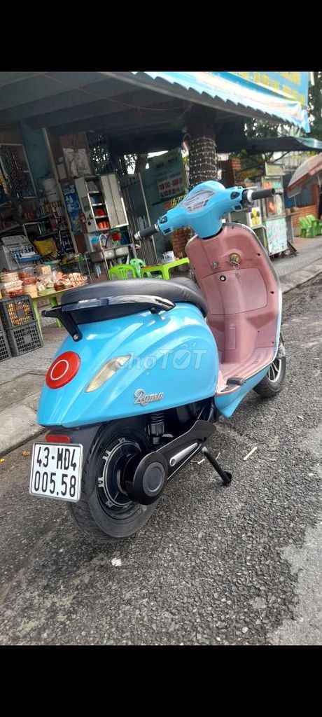 Bán xe điện Vespa DK Roma còn đẹp, chạy khoẻ êm ru