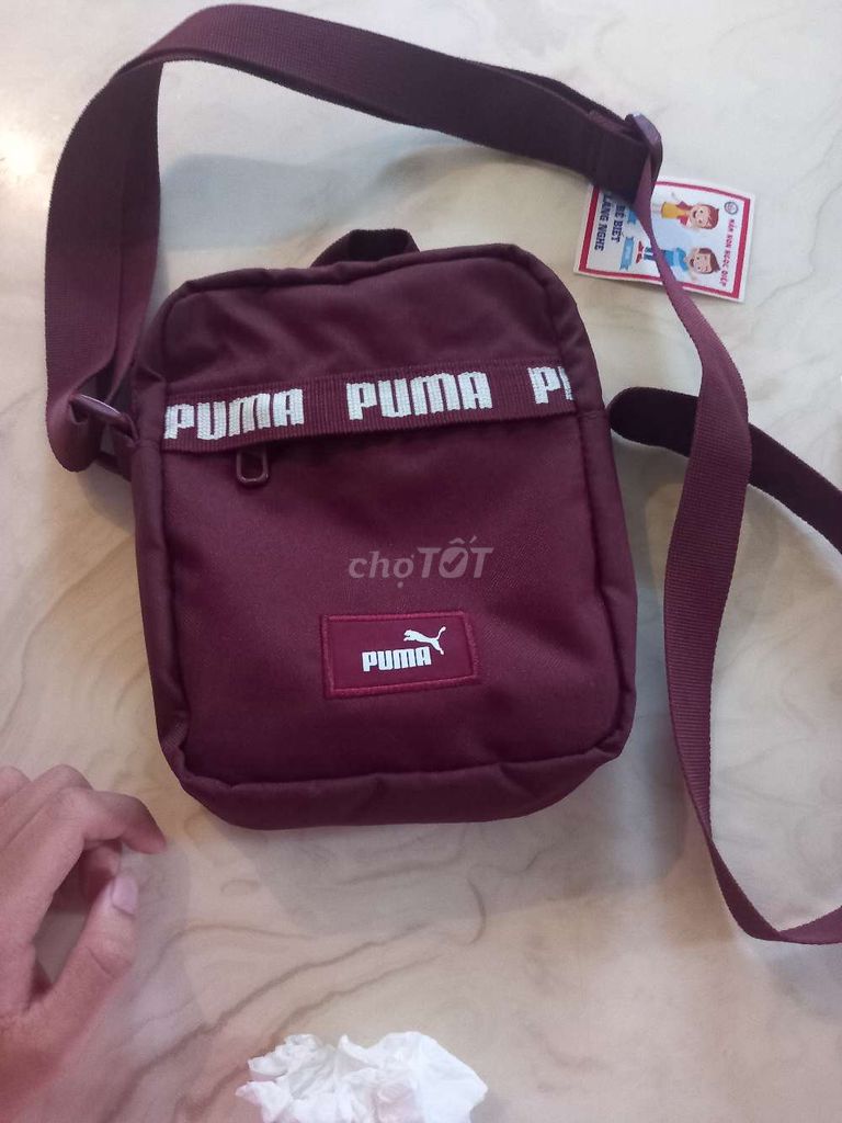 Túi đeo chéo Puma Vải Unisex. Mua bán Túi xách tại Quận Lê Chân Hải Phòng được đăng bởi bao nam hình 1