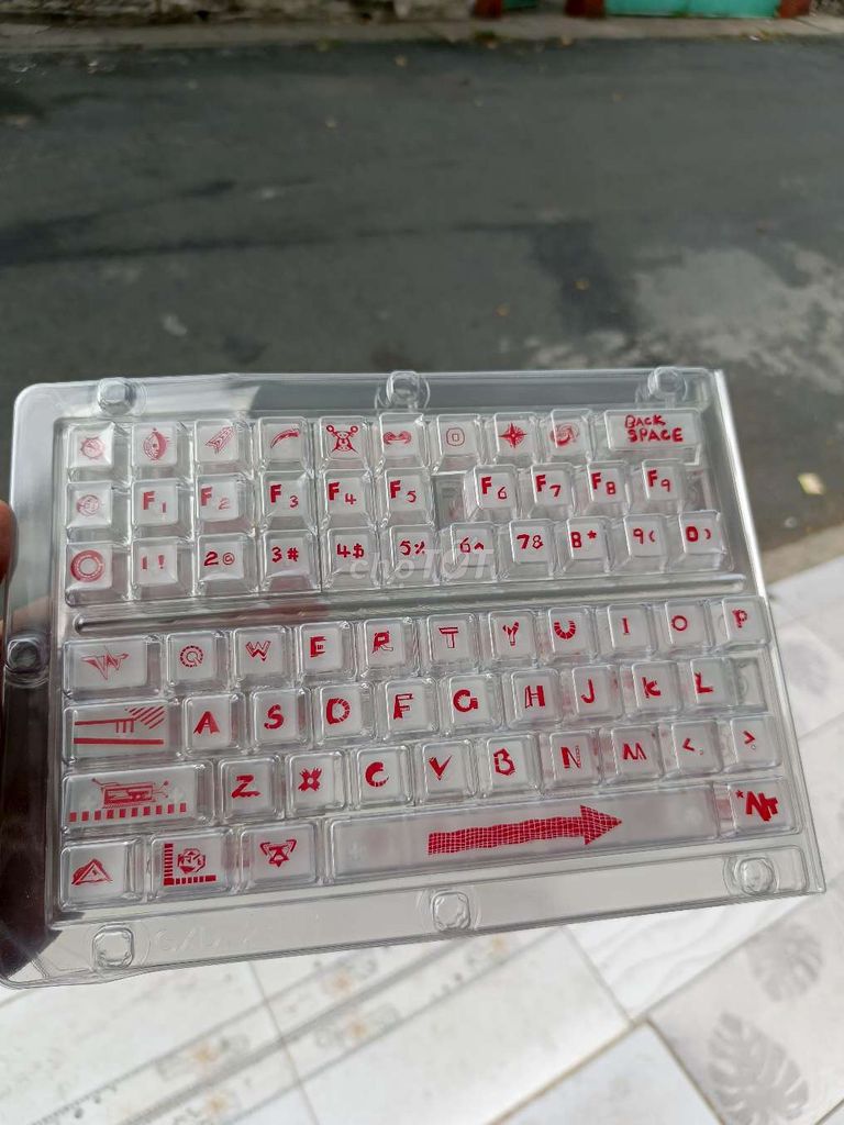 Keycap bàn phím nhựa trong suốt mới. Mua bán Phụ kiện (Màn hình, Chuột...) tại Thành phố Biên Hòa Đồng Nai được đăng bởi Nam Nguyễn Đức hình 1