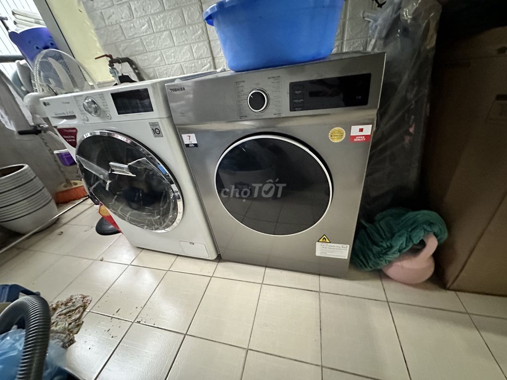 Máy giặt LG Direct Drive 9kg Trắng. Mua bán Máy giặt tại Quận Hà Đông Hà Nội được đăng bởi Dũng hình 1