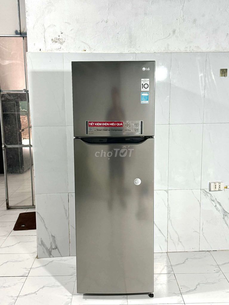 Tủ lạnh LG Inverter 255L Bạc. Mua bán Tủ lạnh tại Quận Ninh Kiều Cần Thơ được đăng bởi MÁY GIẶT THANH LÝ GIÁ RẺ hình 1