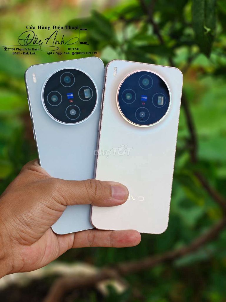 Vivo X300 5G 12/256GB Dimensity 9500. Mua bán Điện thoại tại Thành phố Buôn Ma Thuột Đắk Lắk được đăng bởi Đức Anh Retail hình 1