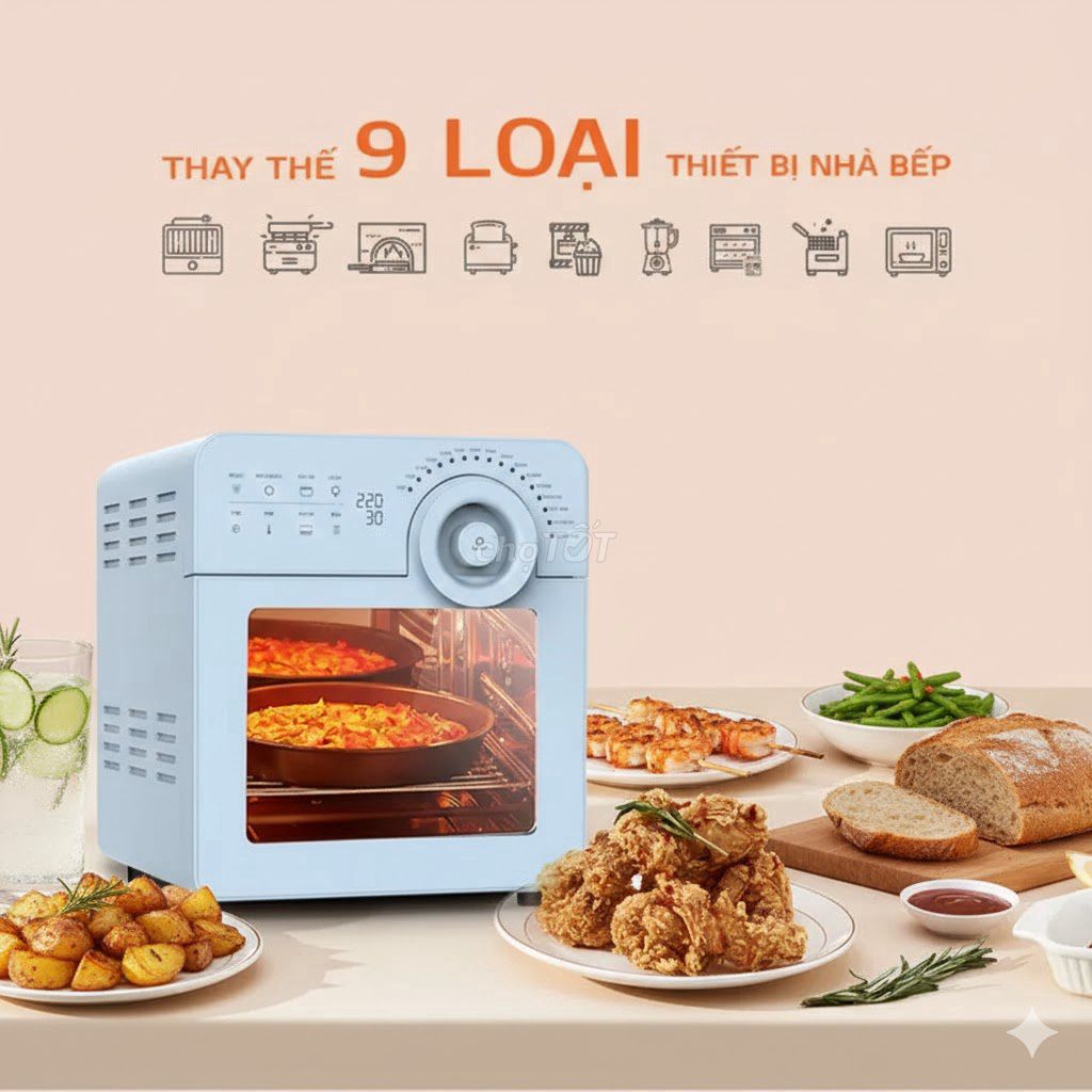 🔥 UNIE SKY BLUE – 17 chế độ nấu tự động. Mua bán Dụng cụ nhà bếp tại Quận Hà Đông Hà Nội được đăng bởi Thương Thanh hình 1