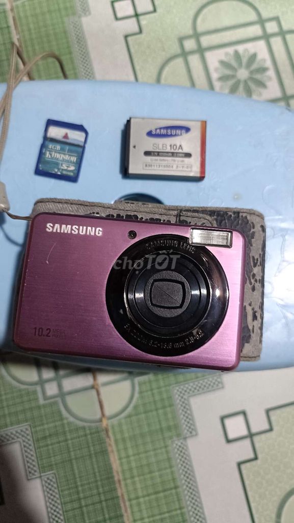 Máy ảnh Samsung 10.2MP Hồng 4GB. Mua bán Máy ảnh, Máy quay tại Huyện Nhà Bè Tp Hồ Chí Minh được đăng bởi Hai quê  hình 1