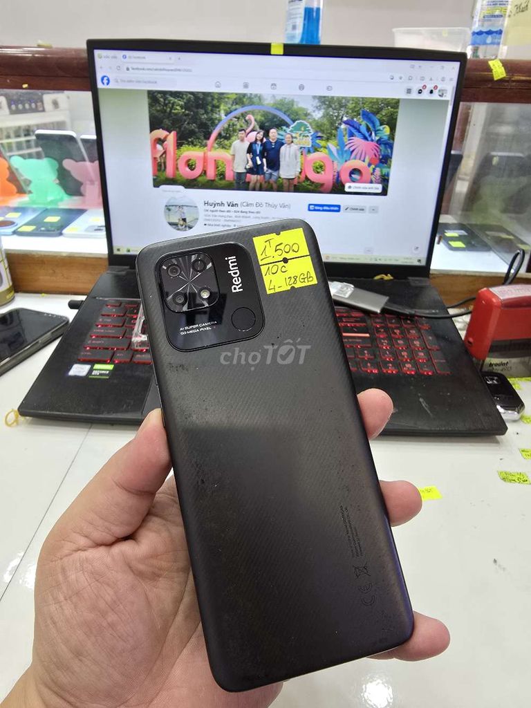 Xiaomi Redmi 10C Đen 128GB - Có Bảo Hành. Mua bán Điện thoại tại Thành phố Long Xuyên An Giang được đăng bởi Facebook Cầm Đồ Thúy Vân hình 1