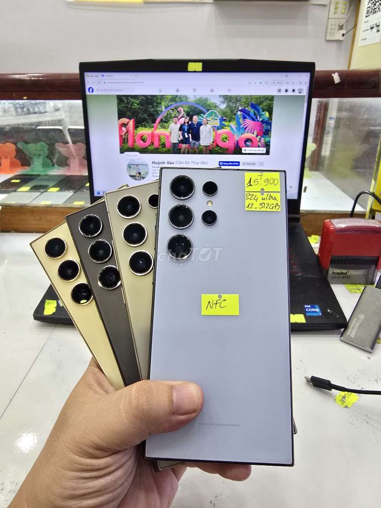 Samsung S24 Ultra 5G 256GB - 512GB. Mua bán Điện thoại tại Thành phố Long Xuyên An Giang được đăng bởi Facebook Cầm Đồ Thúy Vân hình 1