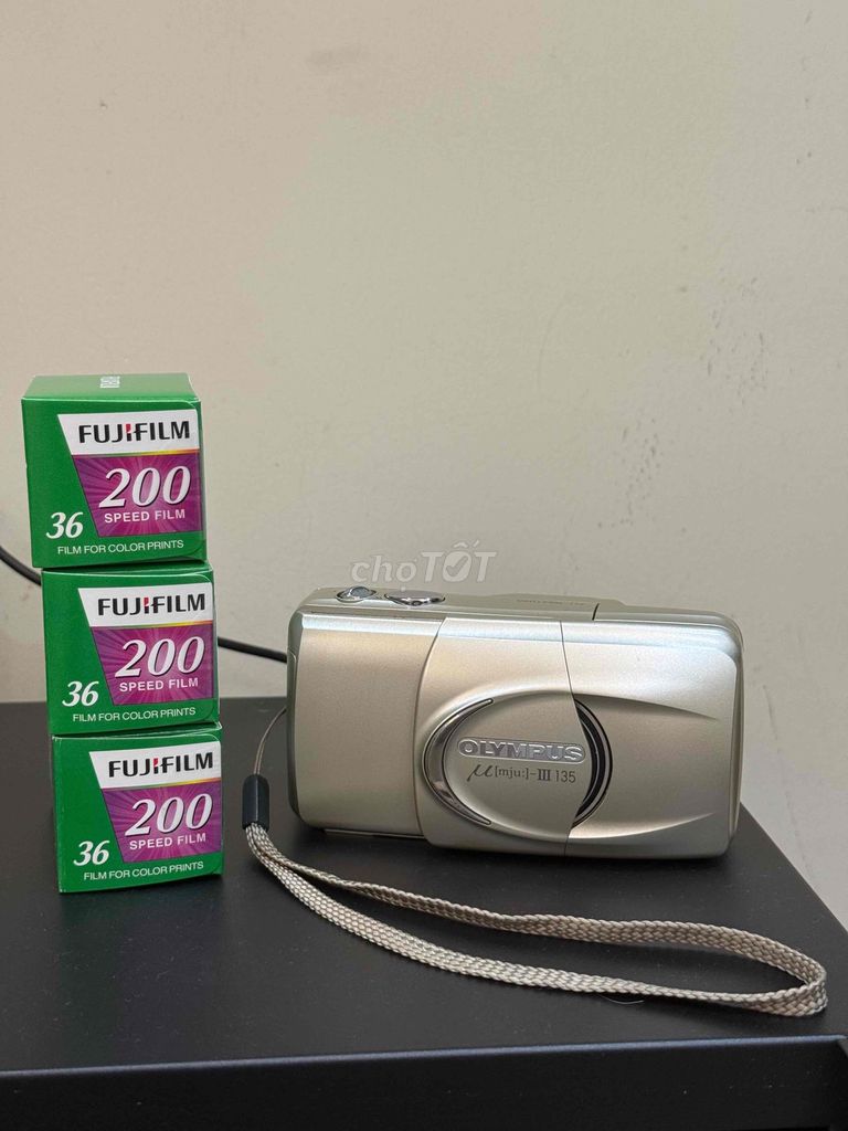 Máy ảnh Olympus [mju:]-III 135 Bạc. Mua bán Máy ảnh, Máy quay tại Quận Ba Đình Hà Nội được đăng bởi Thư hình 1