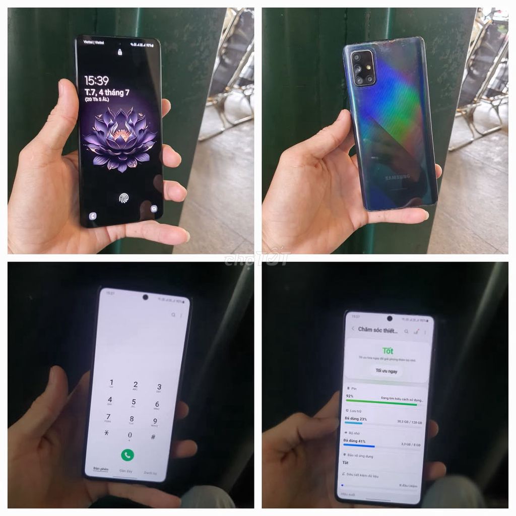 Samsung Galaxy A71 128GB 8GB Snapdragon. Mua bán Điện thoại tại Quận 8 Tp Hồ Chí Minh được đăng bởi Hội Đồ Điện Tử hình 1