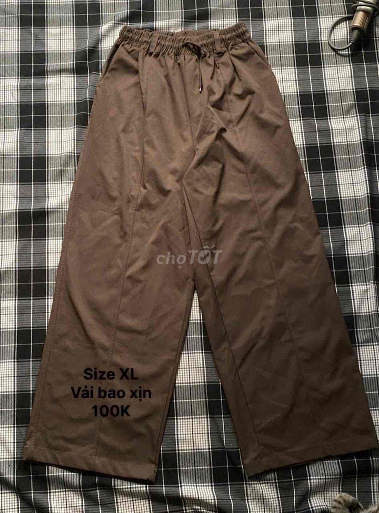 Quần ống rộng Vải bao xịn size XL. Mua bán Quần áo tại Quận Gò Vấp Tp Hồ Chí Minh được đăng bởi Trần Thị Hồng Nga hình 1