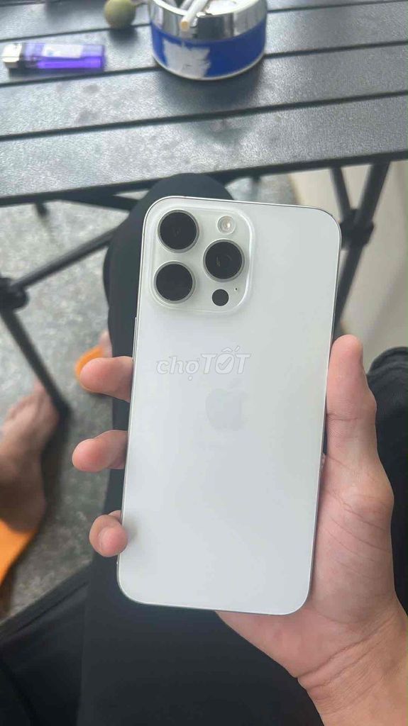 iPhone 15 Pro Max 256GB Trắng. Mua bán Điện thoại tại Huyện Cẩm Mỹ Đồng Nai được đăng bởi khanh ngô hình 1