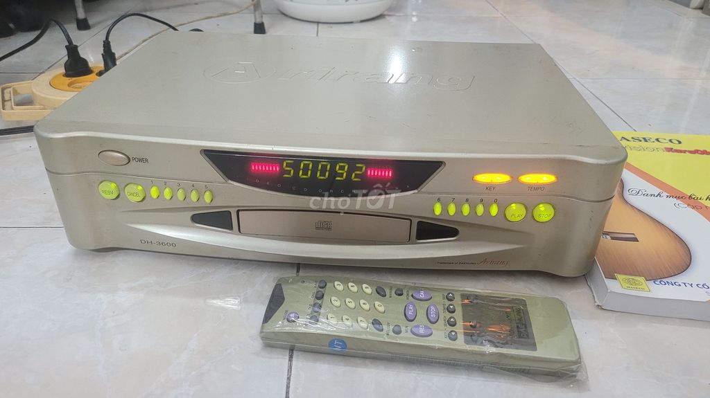 Đầu đĩa Karaoke Arirang DH3600 (4 lổ huyền thoại). Mua bán Tivi, Âm thanh tại Quận Tân Phú Tp Hồ Chí Minh được đăng bởi Trường hình 1