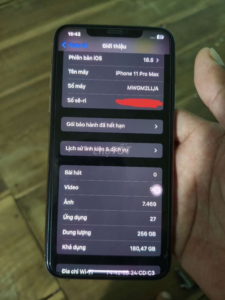 bán ip 11prm gold 256gb zin full chức năng. Mua bán Điện thoại tại Thành phố Tam Kỳ Quảng Nam được đăng bởi Bom hình 1