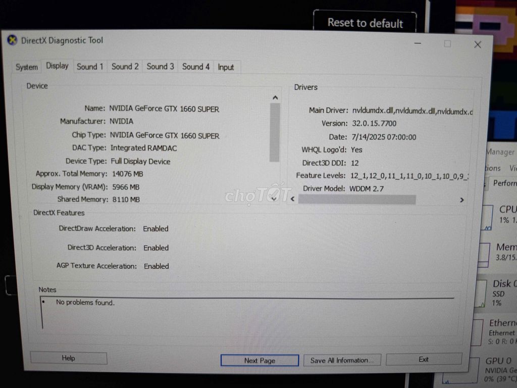 Case B560M - I5 11400F - Ram 16GB - GTX 1660S 6GB. Mua bán Máy tính để bàn tại Quận Liên Chiểu Đà Nẵng được đăng bởi Máy Tính Đà Nẵng hình 5
